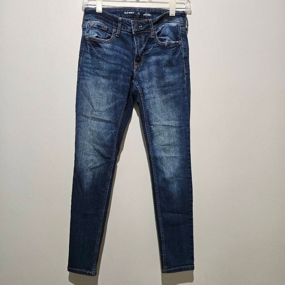 Old Navy Women's Extra High Rise Rockstar Super Skinny Jeans Size 0